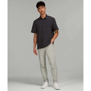 Lululemon ABC Slim-Fit Pant 32" Utilitech Seal Grey Mens Chino Trousers Size 28